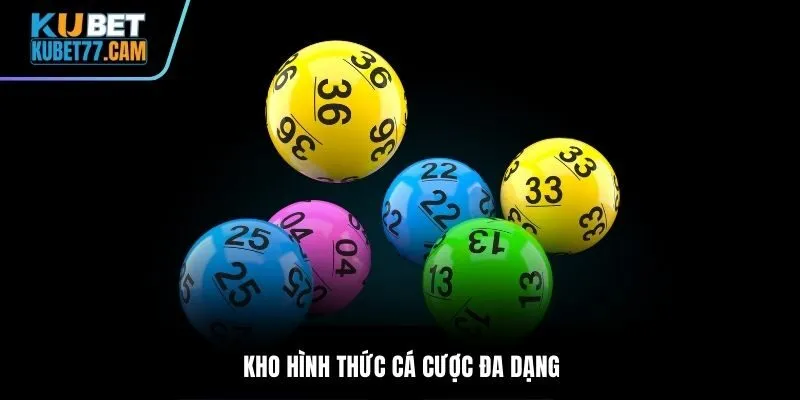 Kho hình thức cá cược đa dạng